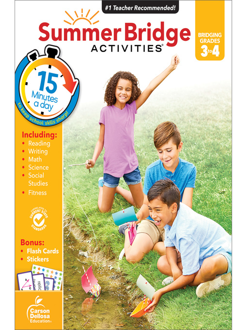 Title details for Summer Bridge Activities®, Grades 3 - 4 by Summer Bridge Activities - Available
